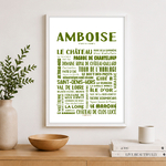 Affiche quartiers en vert