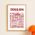 Affiche quartiers rouge