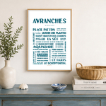 Affiche quartier bleue 2