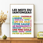 affiche Les mots du Saintongeais 2