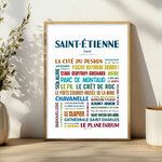 Affiche Saint-étienne