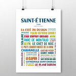 affiche Saint-Etienne 2