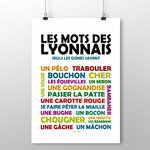 affiche Les mots des Lyonnais 2