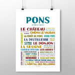 affiche Pons les quartiers 2