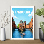affiche de Hambourg