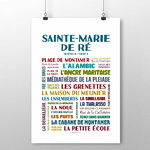 affiche Sainte marie de Ré 2