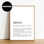 Affiche Biniou définition nouveau