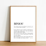 Affiche Biniou définition