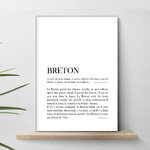 affiche définition BReton