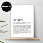 affiche définition BReton nouveau