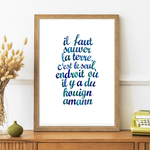 il faut sauver la terre