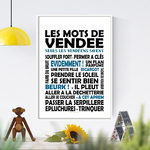 les mots de vendee noir et bleu TRADUCTION 2