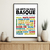 affiche Les mots du pays basque