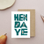 carte Hendaye grosses lettres
