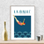 affiche LA BAULE Plongeuse
