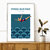 affiche  Piriac sur Mer - plongeuse