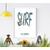 affiche LA BAULE - Surf
