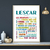 affiche de lescar