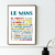 affiche Le Mans