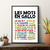 Affiche Les Mots En Gallo couleur