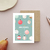 Carte Joyeux noel boules