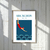Affiche arcachon bord de mer