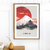affiche Le Mont Fuji Japon