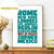 affiche villes celebres personnalisable Mont de marsan
