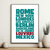 affiche Louviers villes celebres