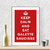 Keep Calm Galette Saucisse