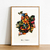 Affiche Ille et Vilaine fleurs 2