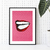 Affiche Bouche