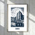 affiche Josselin bleue