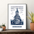affiche Chartres de Bretagne Bleue
