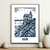 affiche Dinard Bleue