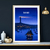 affiche Île de Batz la nuit