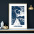 affiche La foret Fouesnant Bleue