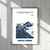 Affiche Plougonvelin Bertheaume Bleue