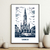 affiche Carquefou Bleue