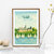 Affiche La Chapelle sur erdre couleur
