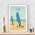 affiche Saint Brévin Les pins Couleur