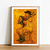 Affiche Le sonneur Breton de Gustav Klimt