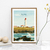 Affiche Ile d'Yeu Pointe des Corbeaux
