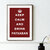 affiche Keep Calm Drink Patxaran
