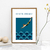 Affiche La seyne sur Mer Plongeuse