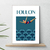 affiche Toulon Plongeuse