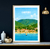 affiche La martinique couleur
