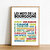 Affiche Les mots de la Bourgogne