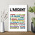 affiche L'argent couleur