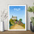 affiche Roscoff chapelle sainte Barbe